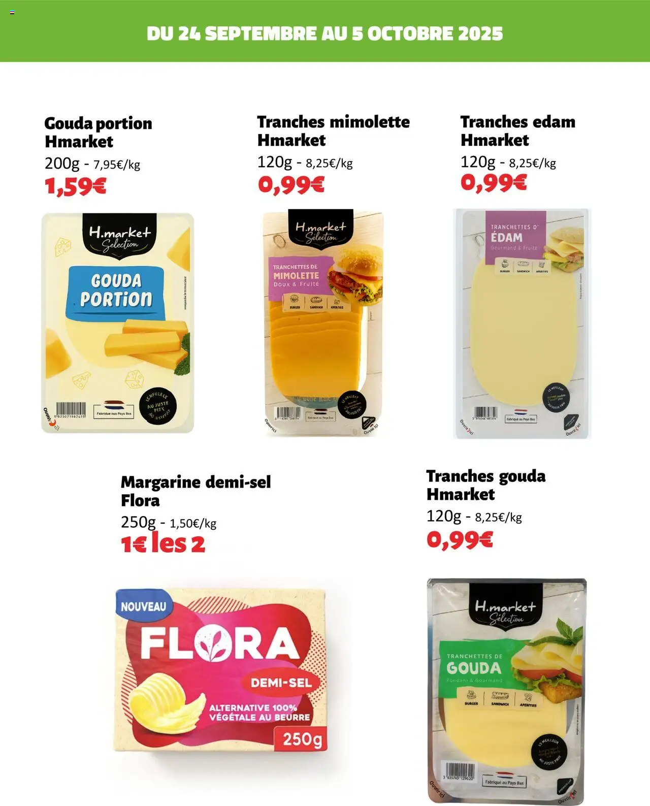 | Page: 7 | Produits: Sandwich, Beurre, Gouda