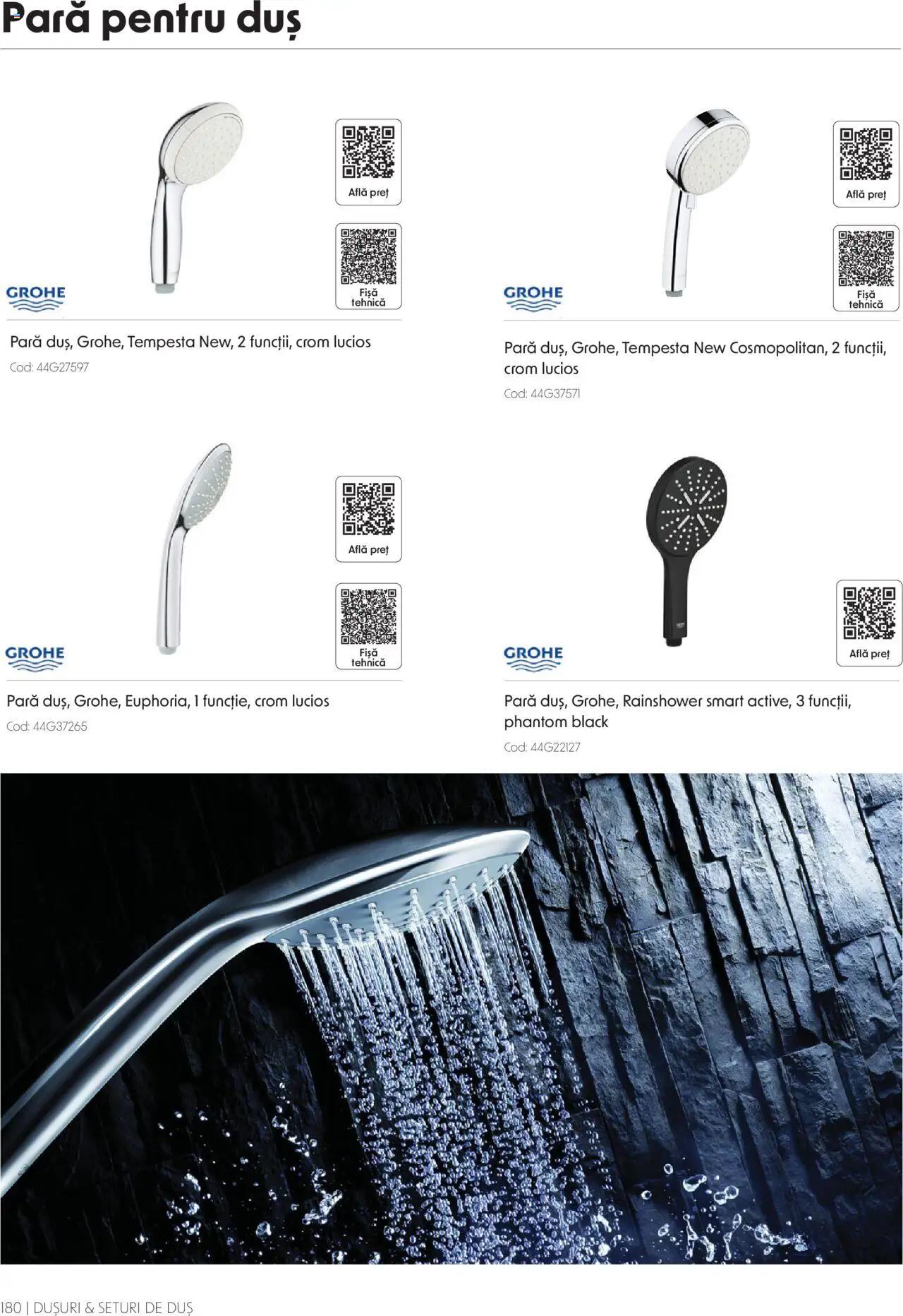 Catalog Romstal – valabil de la 25.11.2024 | Pagină: 180 | Produse: Pară, Duș