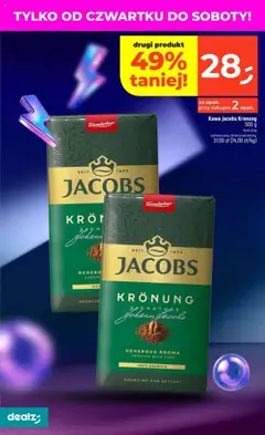 Dealz Gazetka od 10.07.2025 | Strona: 38 | Produkty: Kawa jacobs, Kawa