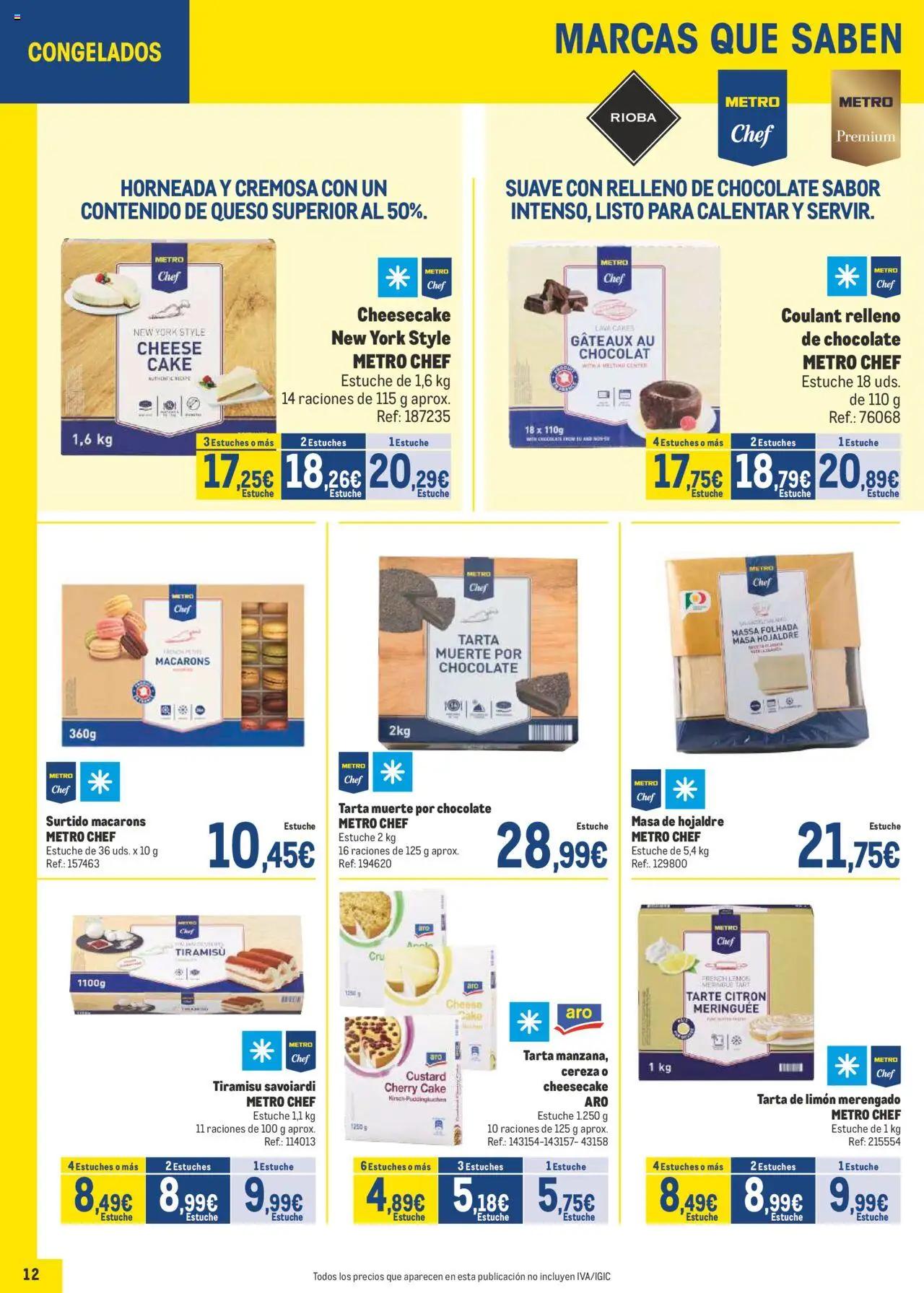 Makro - Precios Norte II │ válido desde el 01.09.2025 | Página: 12 | Productos: Queso, Chocolate