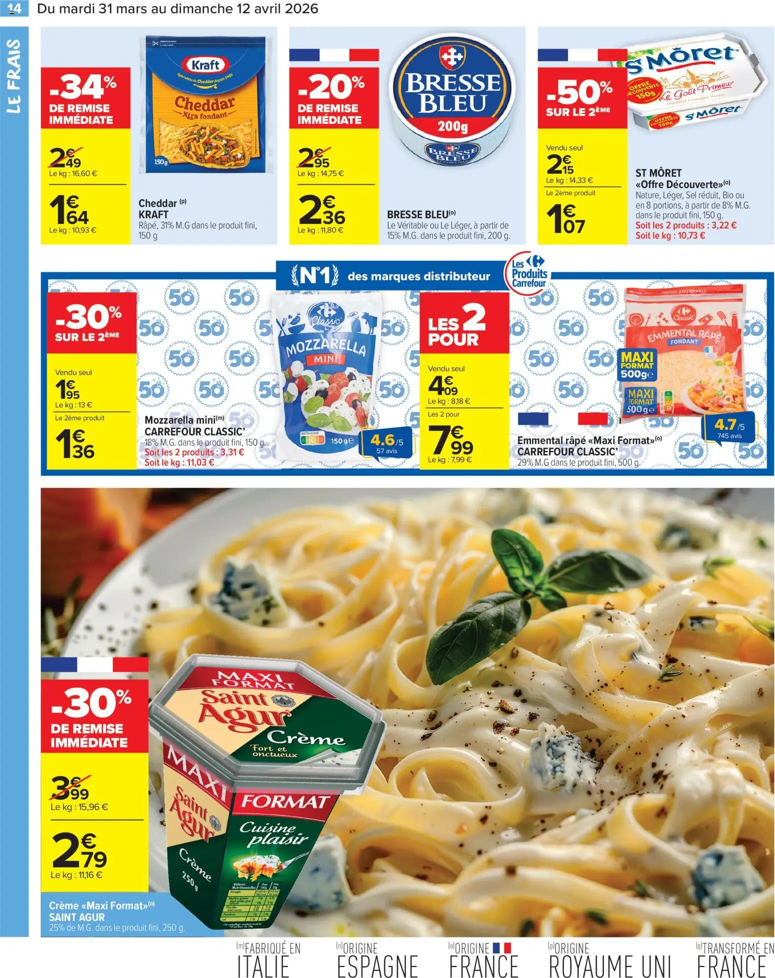 Les promos Carrefour Market débarquent le 31/03/2026 ! 🤯💰 | France