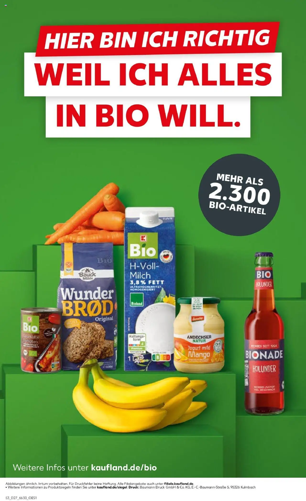 Kaufland prospekt Kreuztal	 - gültig ab dem 03.07.2025 | Seite: 53 | Produkte: Mühle, Milch, Tomaten, Bionade