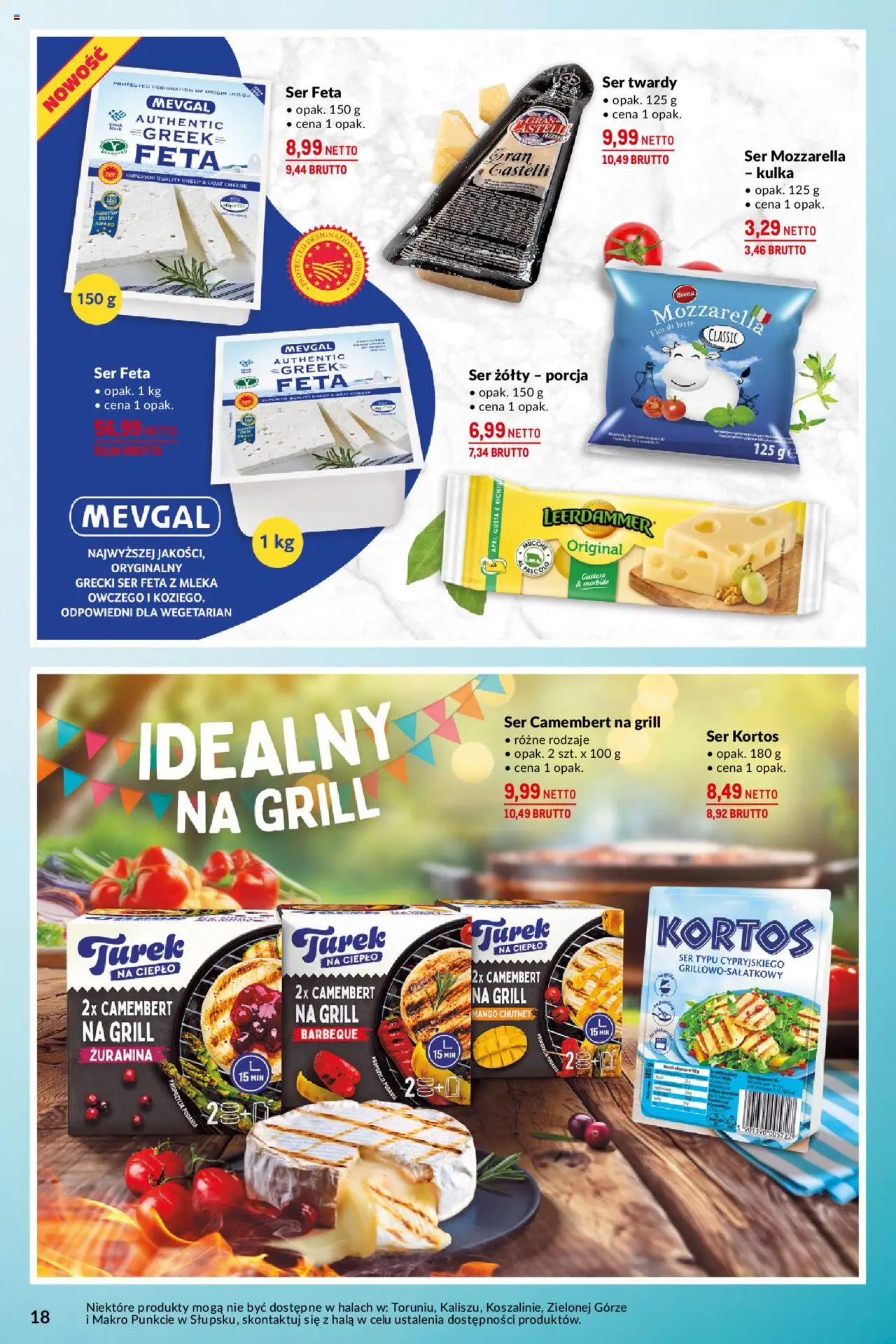 Makro Gazetka - Na uroczyste okazje od 13.05.2025 | Strona: 18 | Produkty: Mango, Żurawina, Ser, Mozzarella