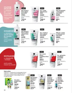 Ofertele Avon valabile de la 01.01.2026 | Pagină: 30 | Produse: Serum, Mătură, Balsam, Protecție solară
