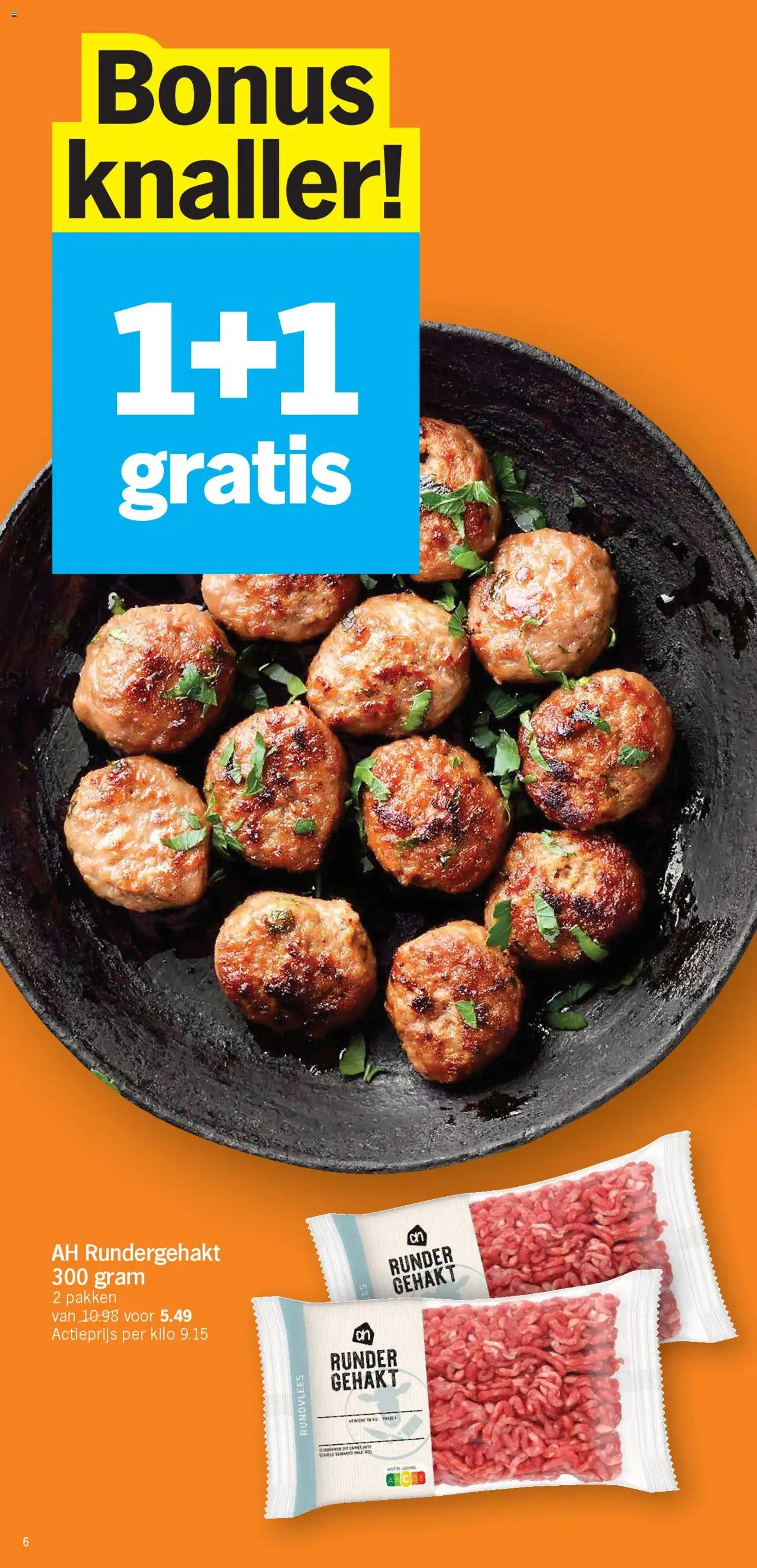  | Pagina: 6 | Producten: Gehakt, Rundvlees