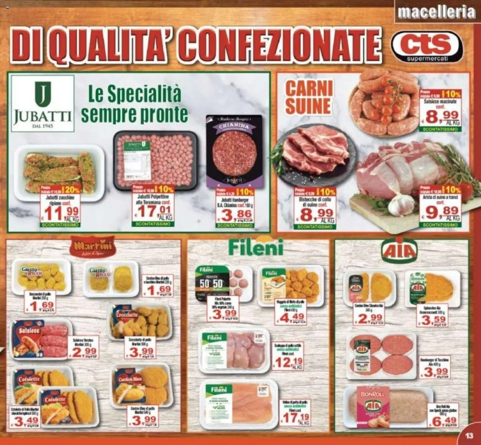 Volantino CTS del 07.04.2026 | Pagina: 13 | Prodotti: Suino