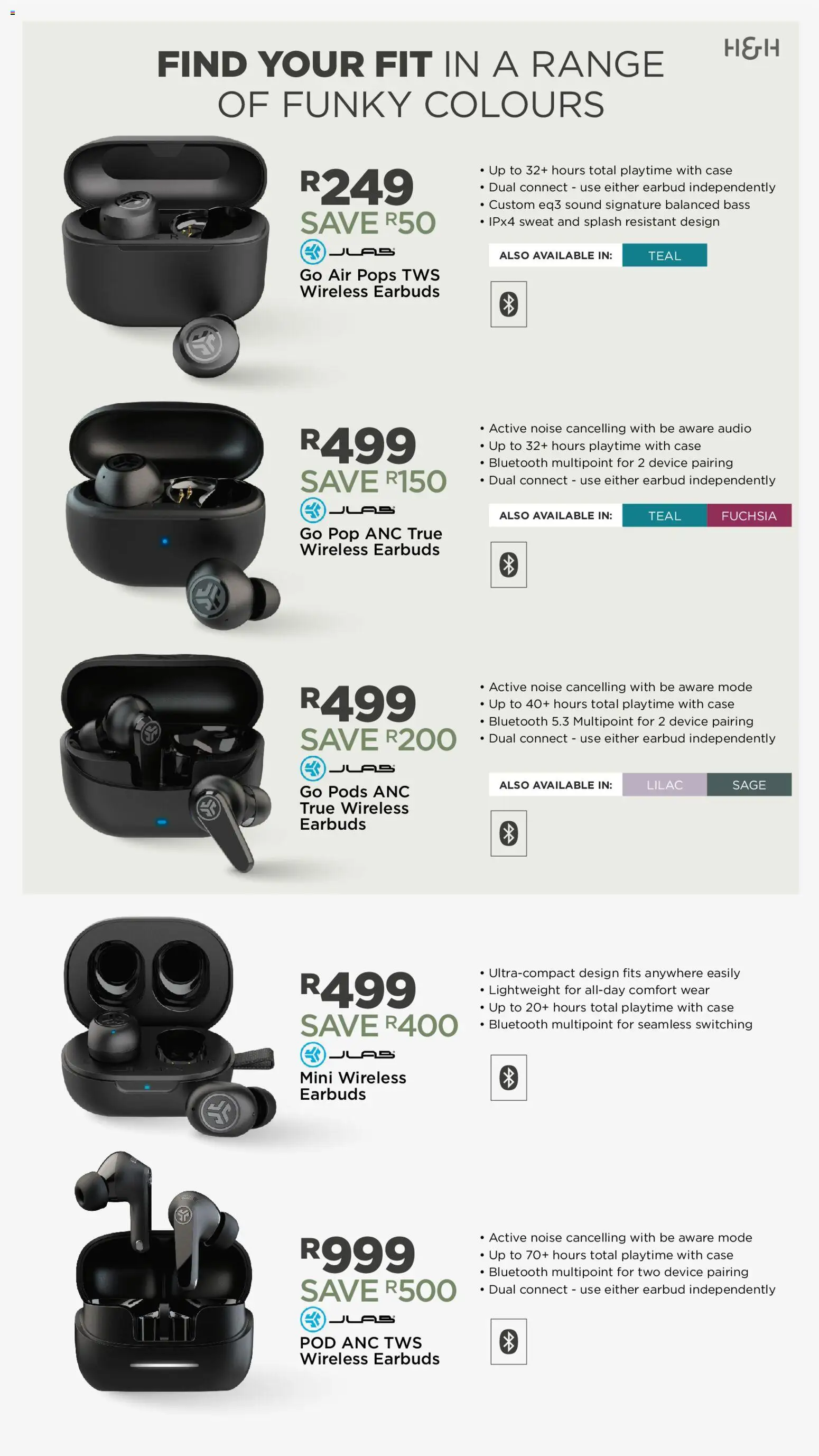 New House and Home catalogue – valid from 05.01.2026 | Page: 27 | Products: Earbuds, Audio, Case
