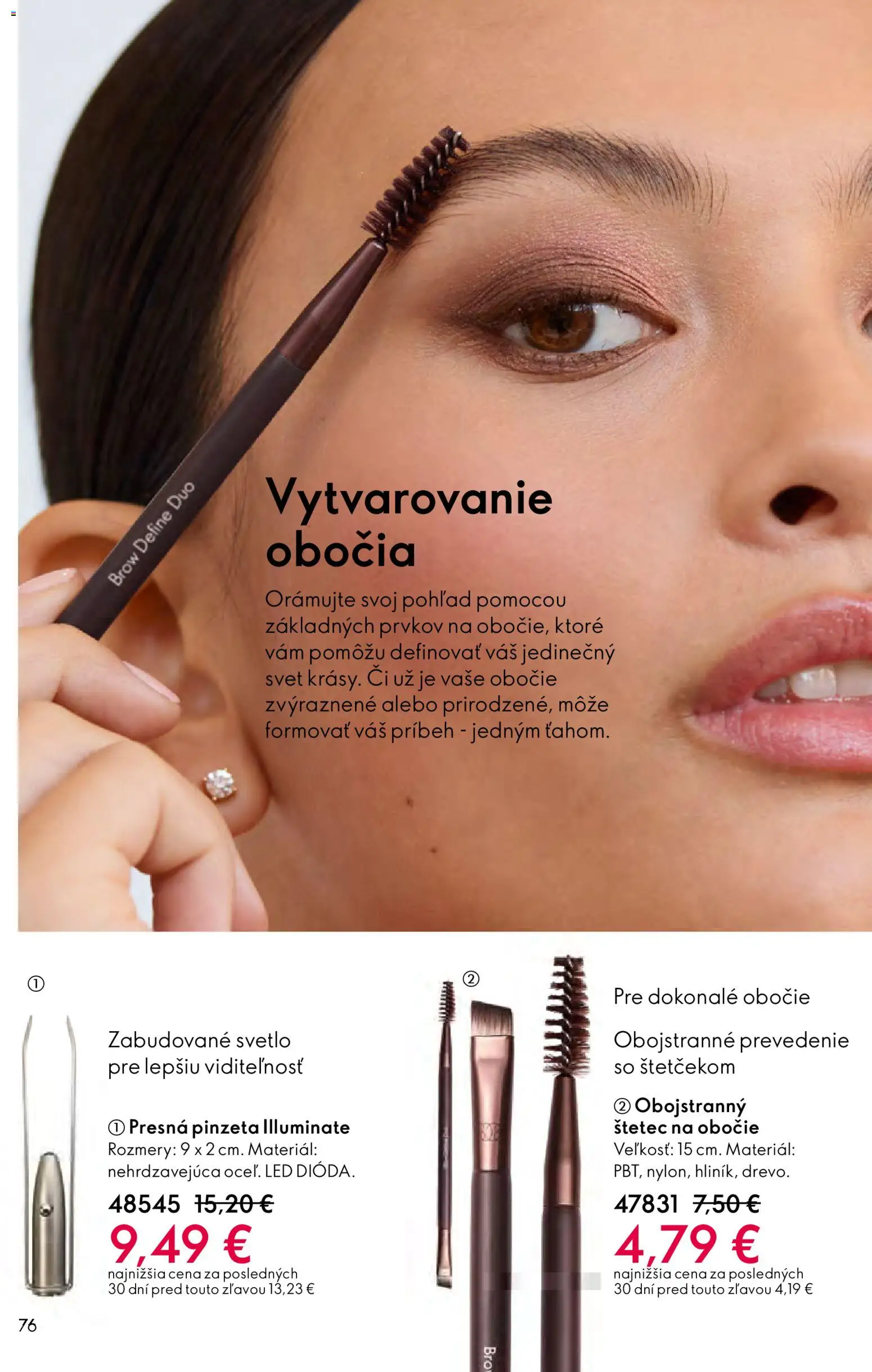 Nové Oriflame akcie – leták je platný od 21.01.2026 | Strana: 76 | Produkty: Svetlo, Led, Štetec