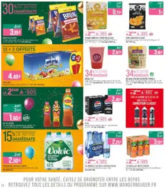  | Page: 14 | Produits: Pêche, Eau minerale naturelle Volvic, Thé, Gouda