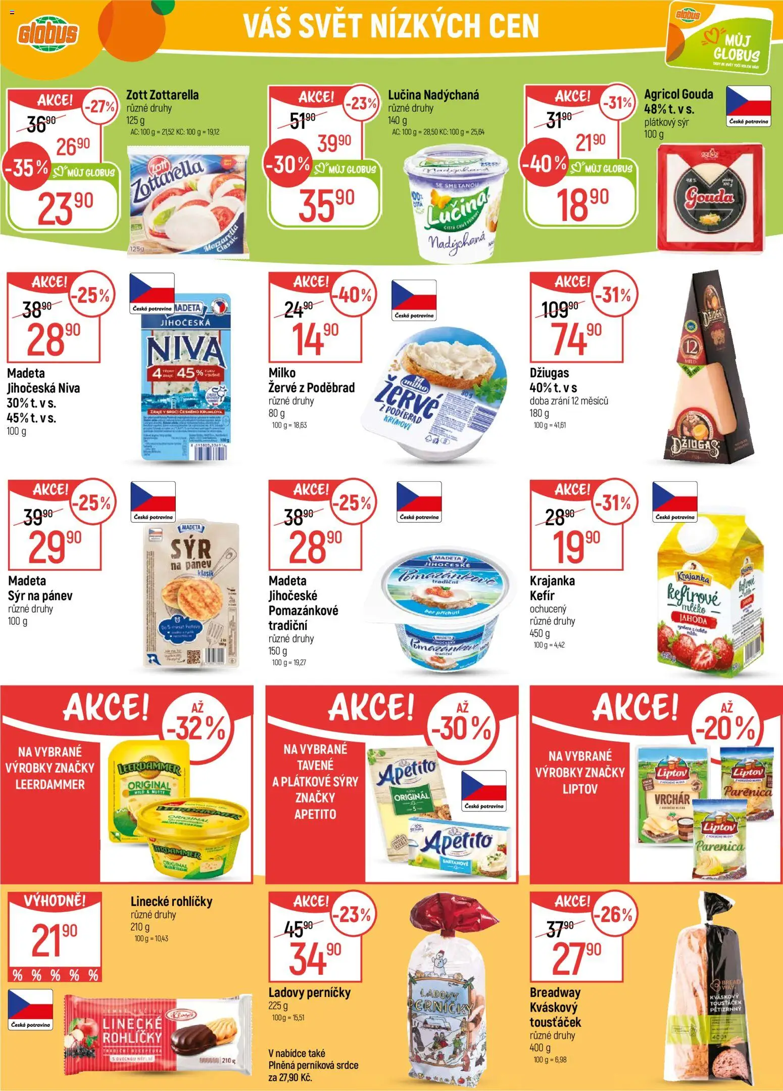 Globus leták - Opava od 05.11.2025 | Strana: 19 | Produkty: Gouda, Globus, Niva, Perníčky