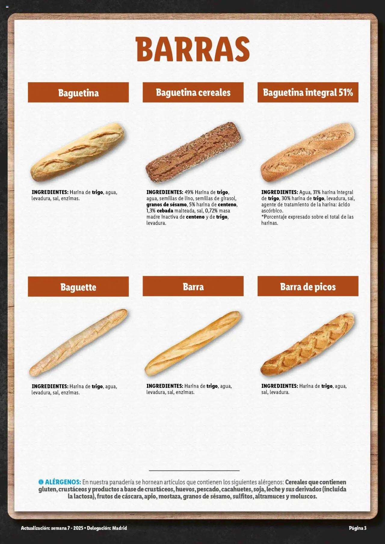 Lidl folleto │ válido desde el 28.04.2025 | Página: 3 | Productos: Μπλοκ, Leche, Cereales, Panadería