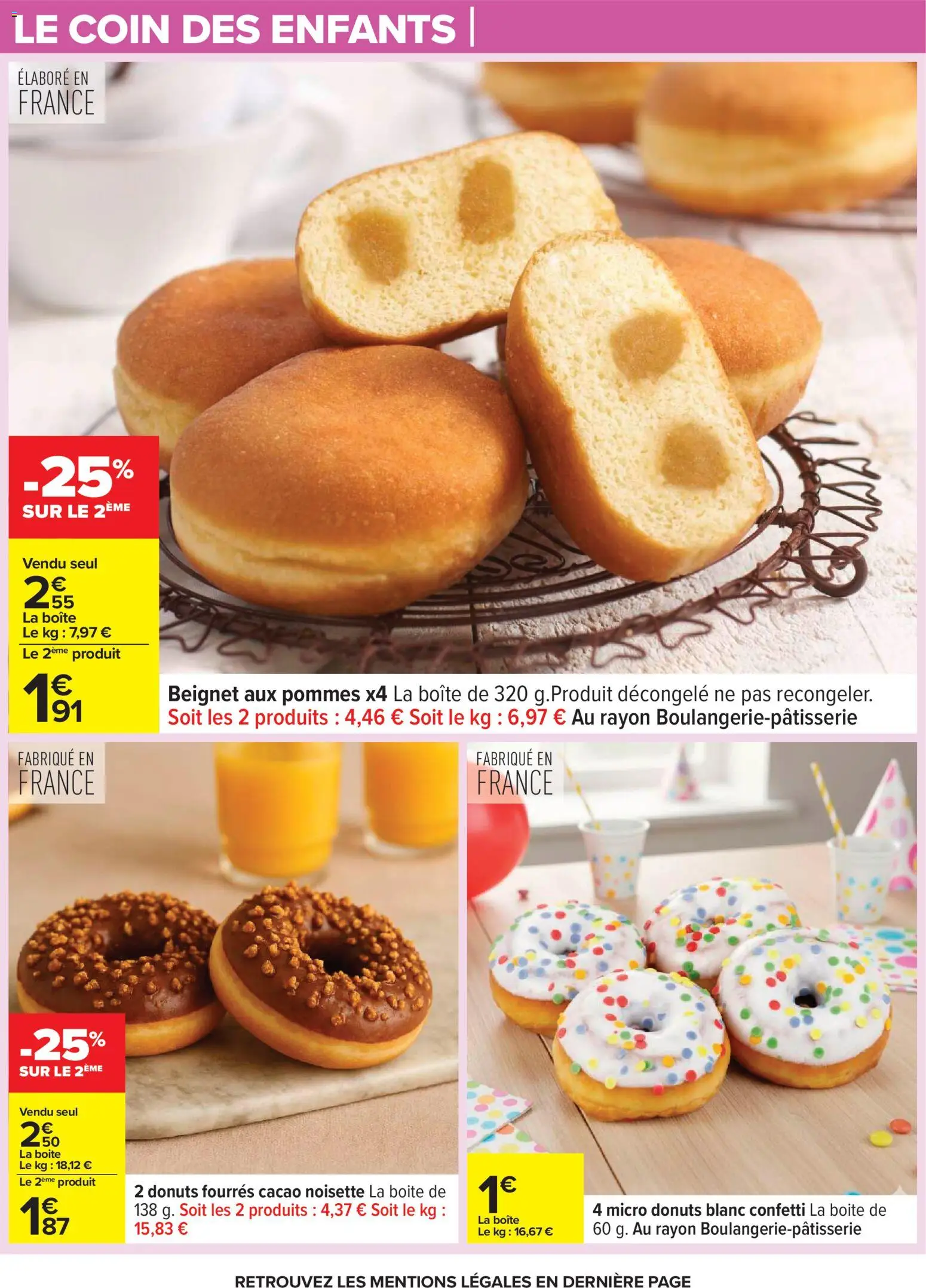 {H1} | Page: 7 | Produits: Noisette, Pommes