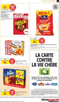 Intermarché - Prévisualisation de TRÉSOR CHOCOLAT NOISETTES, 410 g valide à partir de 23.12.2025 | Page: 41