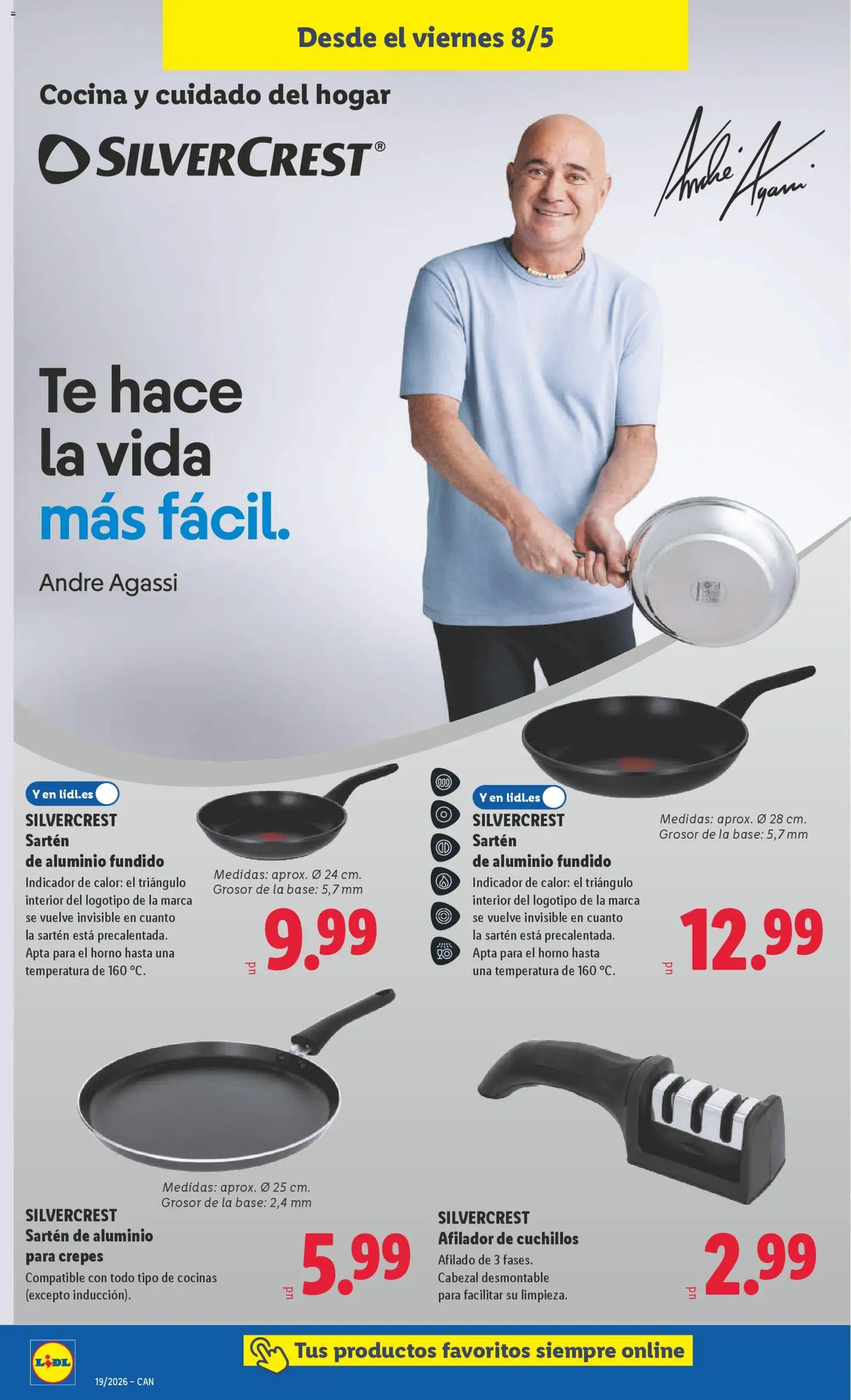 Lidl folleto de bazar │ válido desde el 04.05.2026 | Página: 20 | Productos: Pan, Té, Horno, Cocina