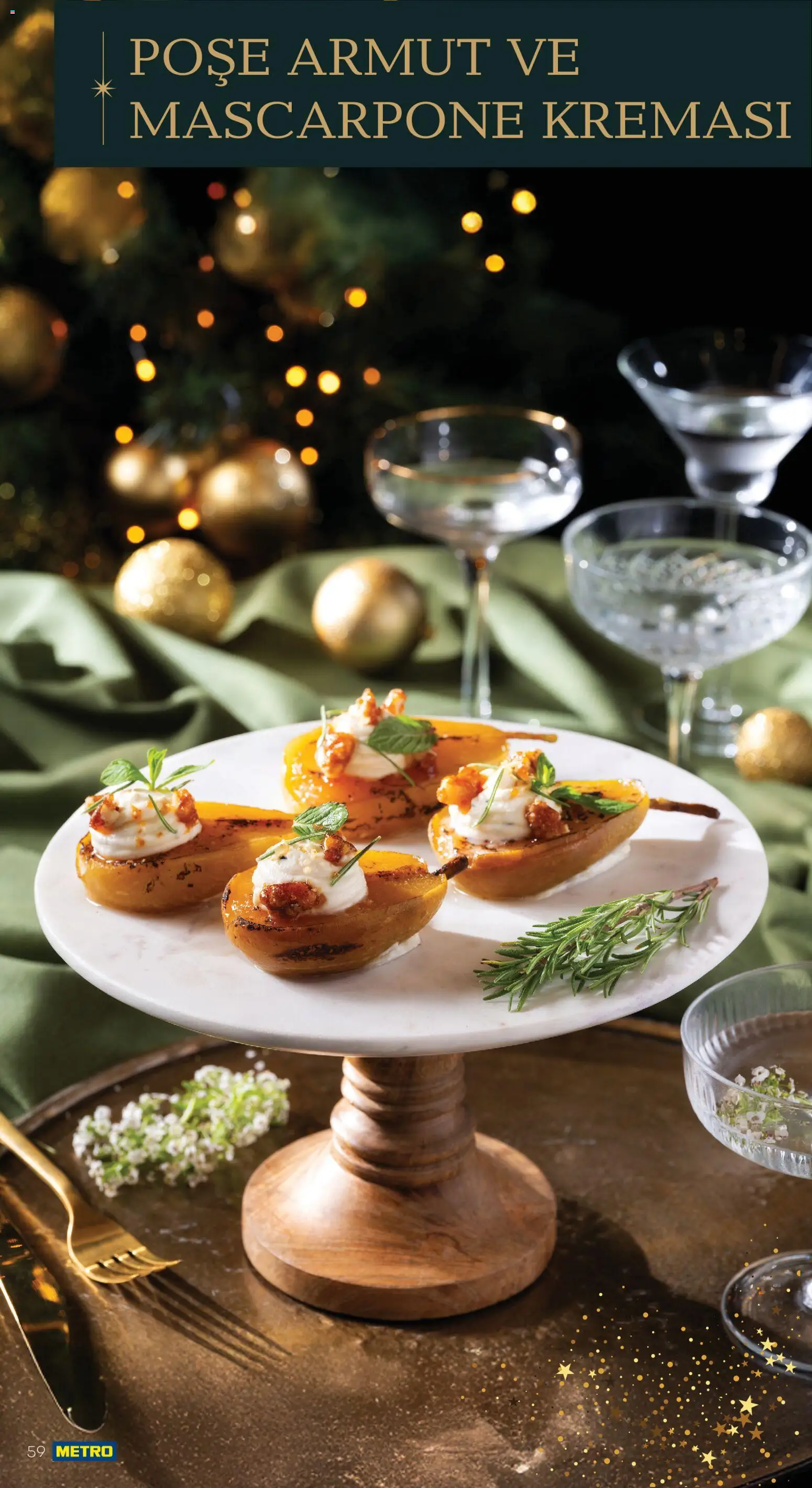 Metro - Yılbaşı Sofra Kataloğu - 01.12.2025 tarihinden itibaren geçerlidir | Sayfa: 59 | Ürünler: Armut