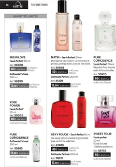 Stanhome - Prévisualisation de MATIN - Eau de Parfum* 50 ml, Une fragrance ultra féminine : un chypre floral et généreux, poétique et frais, avec une note boisée. valide à partir de 08.09.2025 | Page: 66