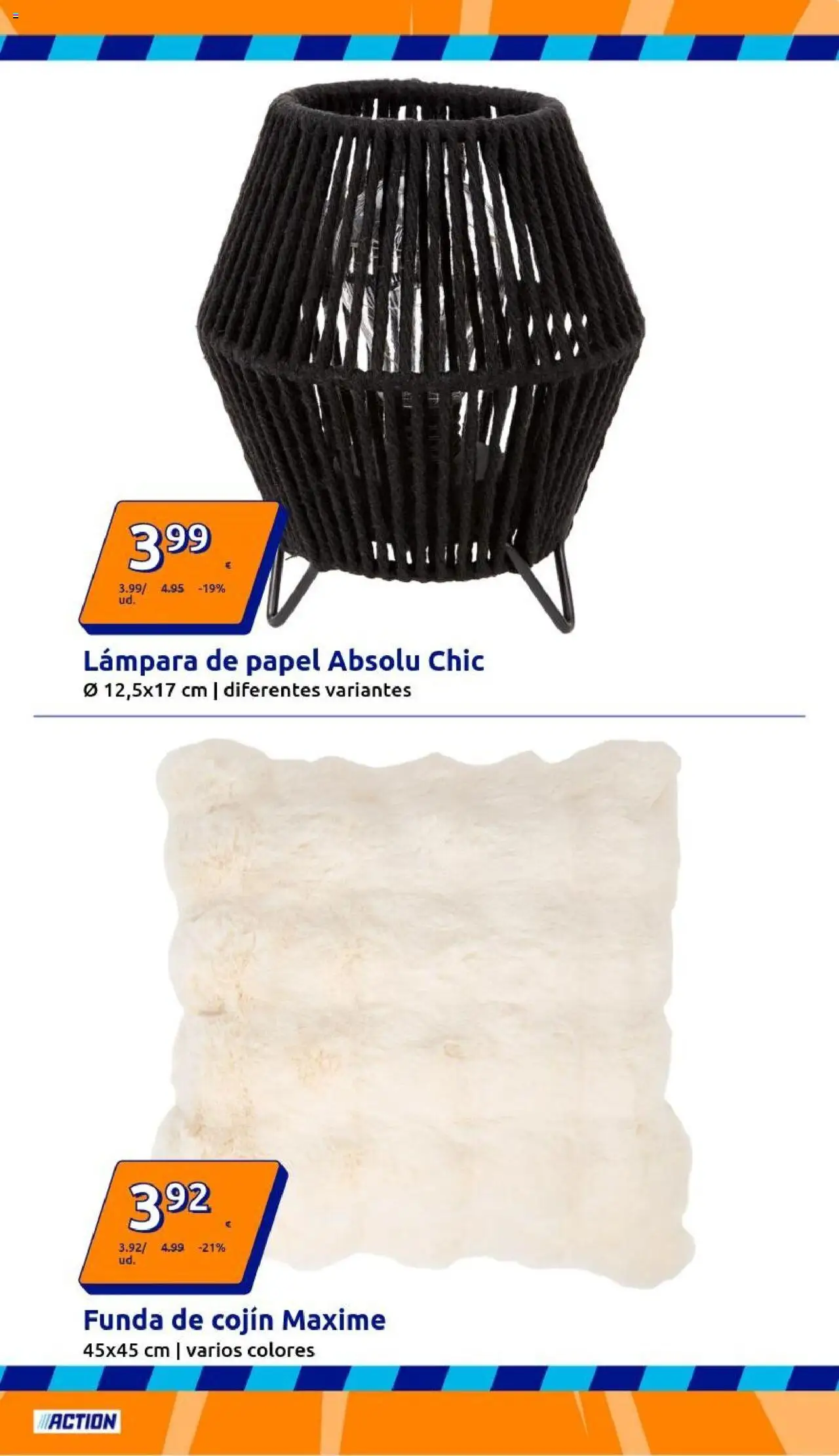 Action folleto │ válido desde el 01.10.2025 | Página: 7 | Productos: Funda, Funda de cojín, Cojín, Lámpara