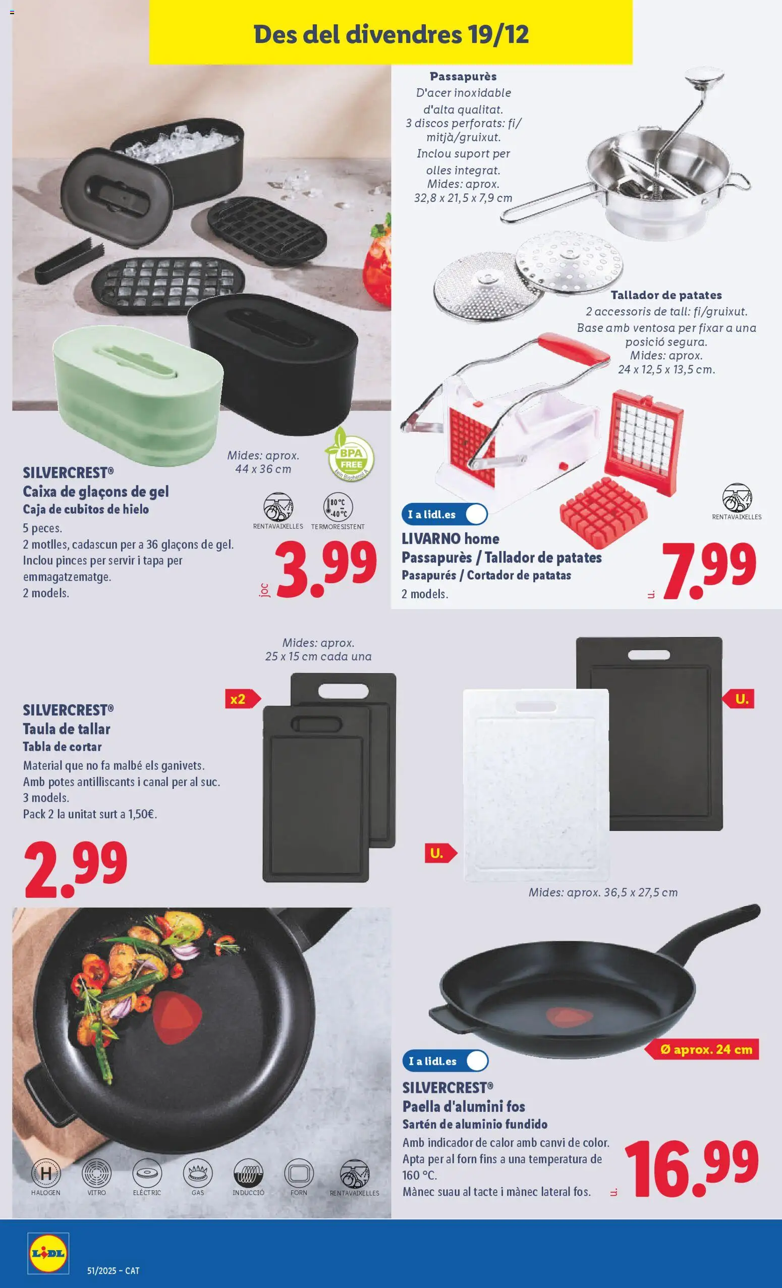 Lidl folleto de bazar │ válido desde el 15.12.2025 | Página: 30 | Productos: Tabla de cortar, Ηλεκτρονικα ειδη, Caja
