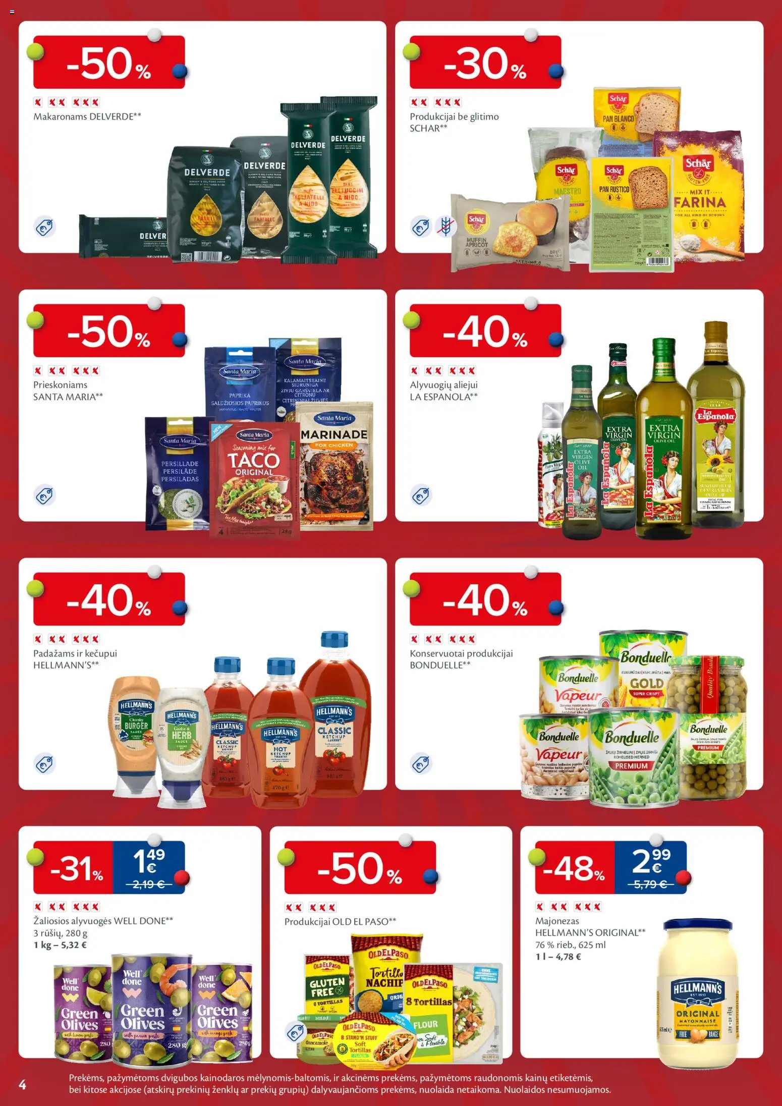 MAXIMA akcijos nuo 02.12.2025 | Puslapis: 4 | Prekių: Paprika, Majonezas