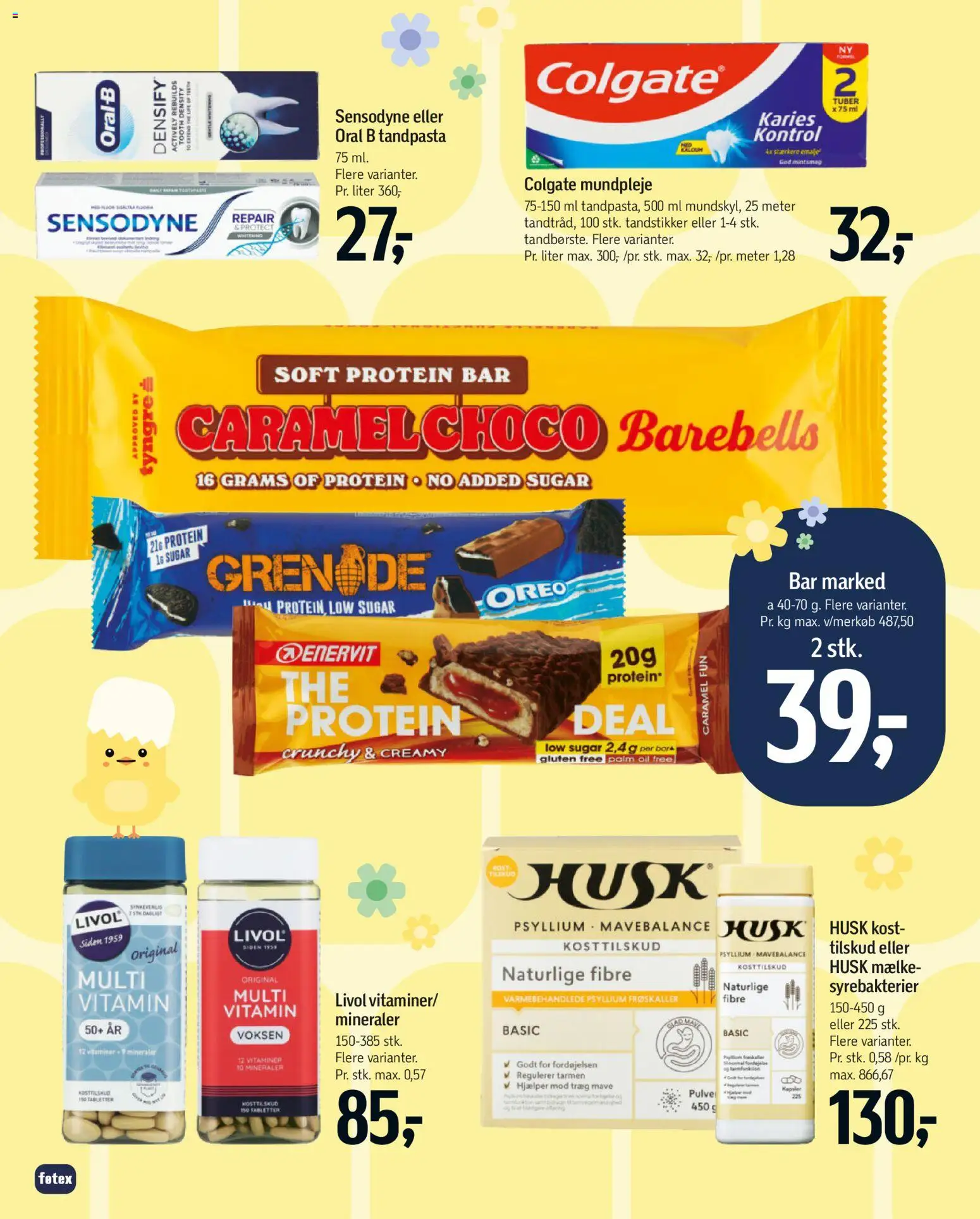 Føtex tilbudsavis – gyldig fra 27.03.2026 | Side: 50 | Produkter: Tandpasta, Oreo