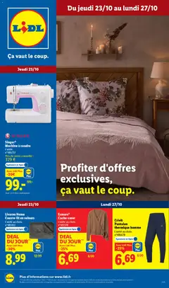 LIDL - Prévisualisation de LIDL catalogue les bonnes affaires de la semaine valide à partir de 23.10.2025