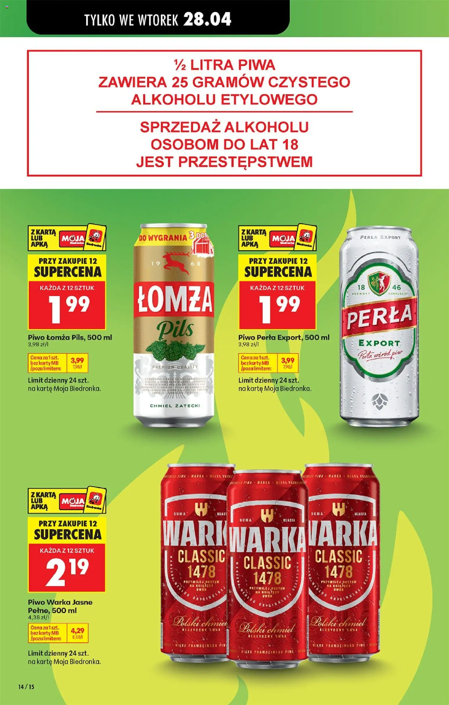 Biedronka Polsko leták od 27.04.2026 | Strana: 20 | Produkty: Perla, Karty