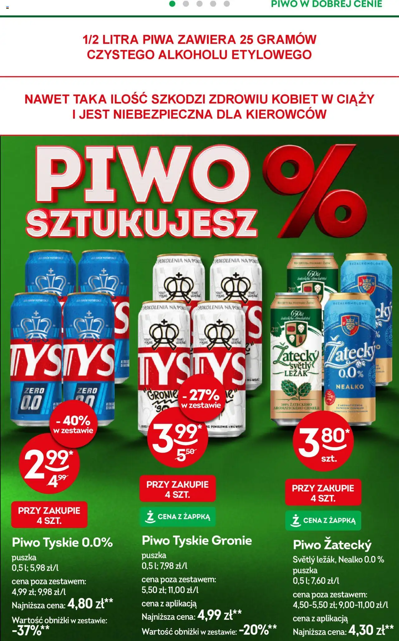 Żabka Gazetka od 10.09.2025 | Strona: 18 | Produkty: Por, Leżak, Tyskie, Piwo