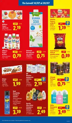 Volantino Lidl del 14.07.2025 | Pagina: 13 | Prodotti: Balsamo, Succo, Tè, Pesca