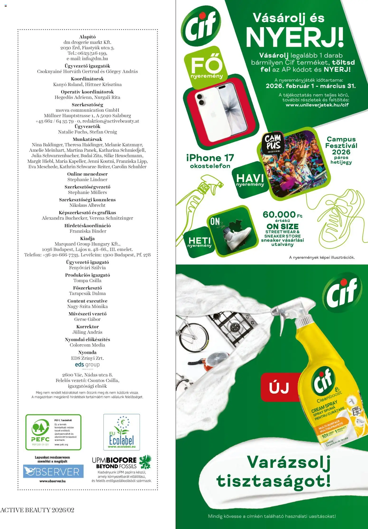 DM Drogerie Markt akciós ujság - amely érvényes a következő dátumtól: 06.02.2026 | Oldal: 99