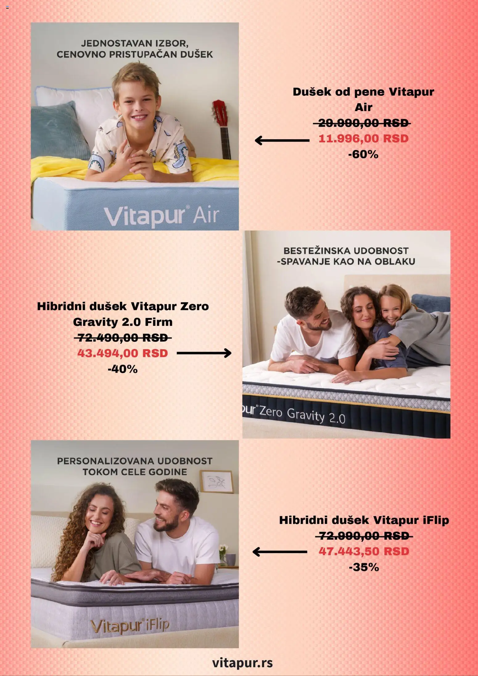 Vitapur katalog - važi od 04.12.2025 | Strana: 2 | Proizvode: Dušek