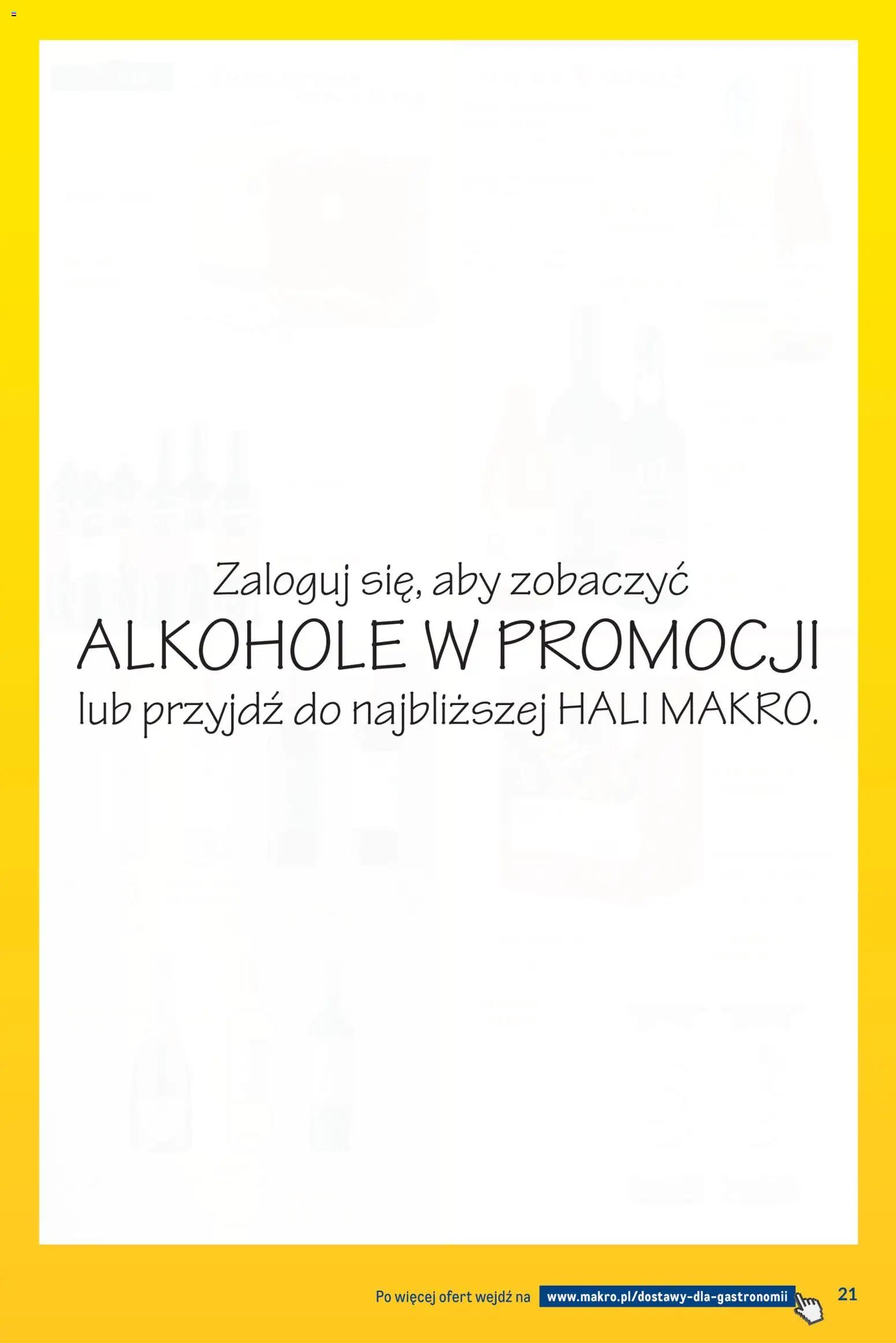 Makro gazetka - Dostawy dla gastronomii od 03.04.2026 | Strona: 21