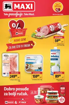 Maxi katalog - pregled Maxi kataloga - važi od 26.03.2026