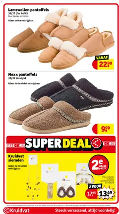 Kruidvat - Folder week 2 - Voorbeeld van een folder van Kruidvat, geldig van 06.01.2026 | Pagina: 86 | Producten: Oorbellen, Slippers, Kan
