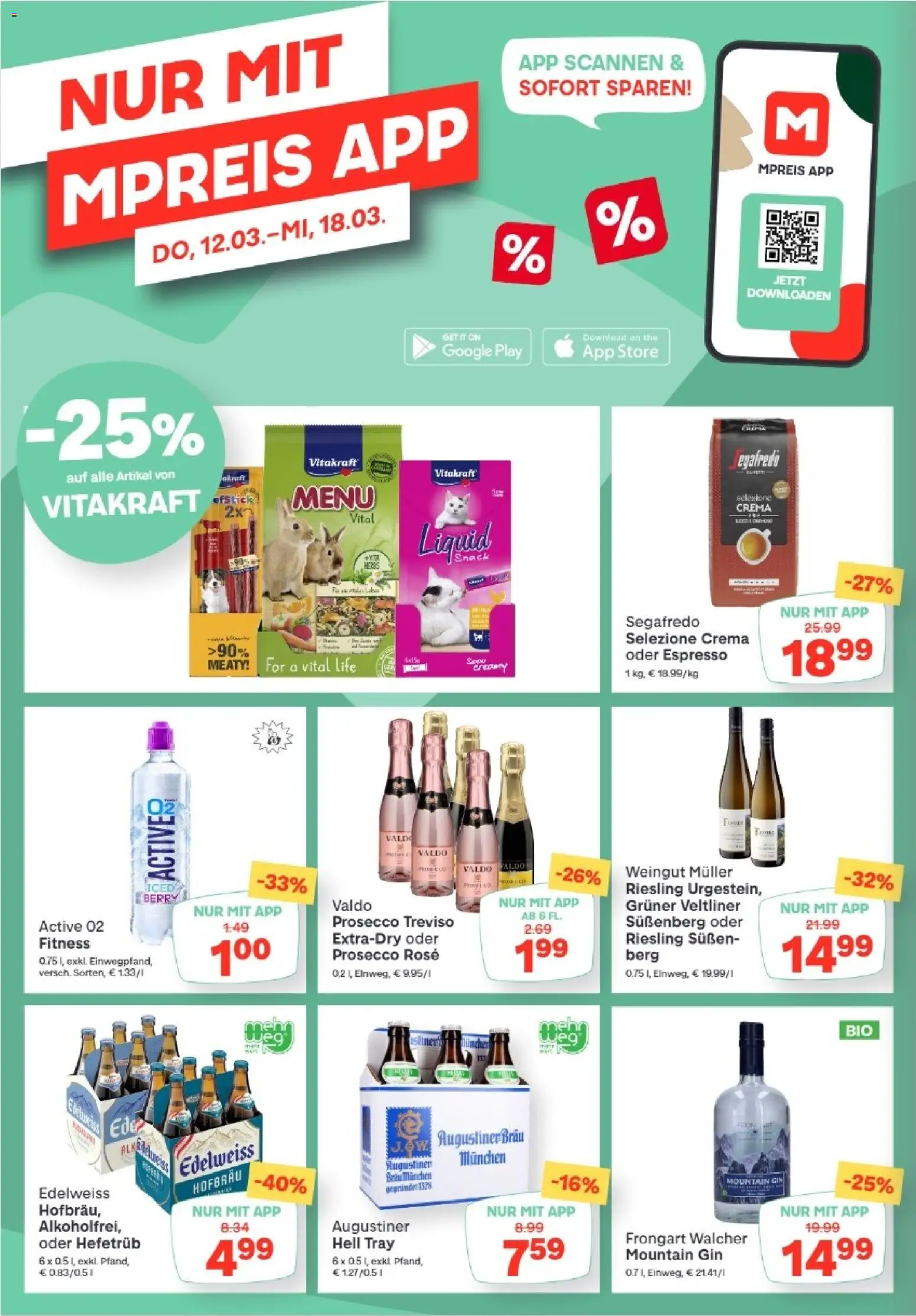 MPREIS Hohenems gültig ab 12.03.2026 | Seite: 14 | Produkte: Gin