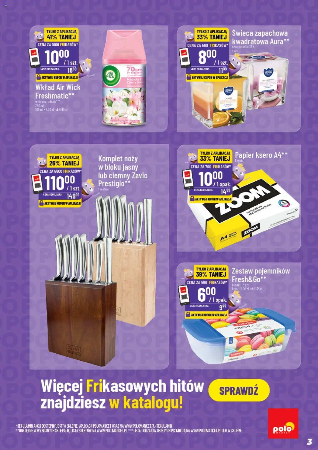 POLOmarket Gazetka - Inspirujący Tydzień od 15.10.2025 | Strona: 3 | Produkty: Papier ksero