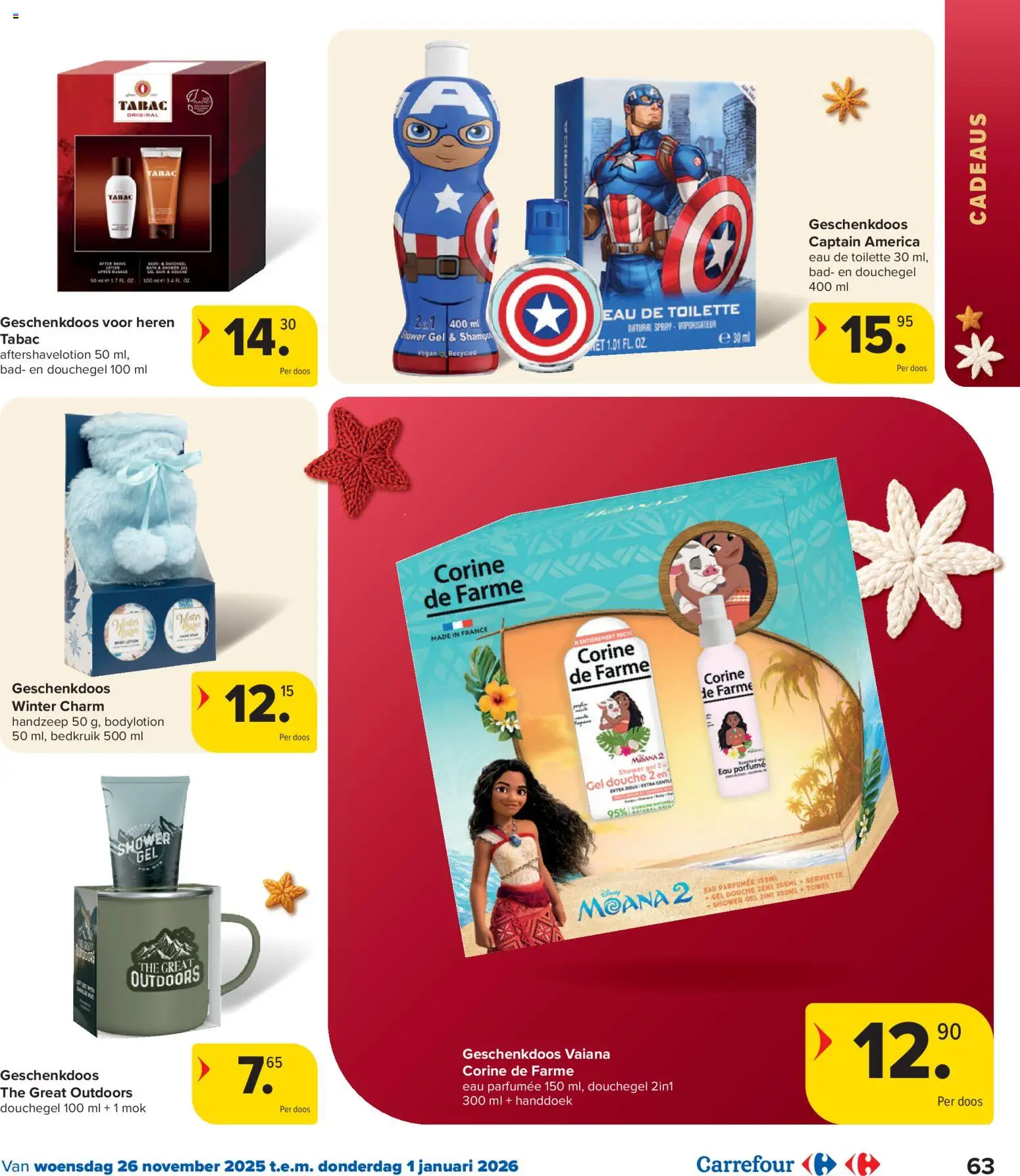 {H1} | Pagina: 63 | Producten: Handzeep, Douche, Eau de toilette, Douchegel