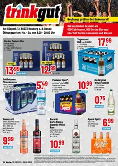Trinkgut - trinkgut: Wochenangebote gültig ab dem 24.08.2025