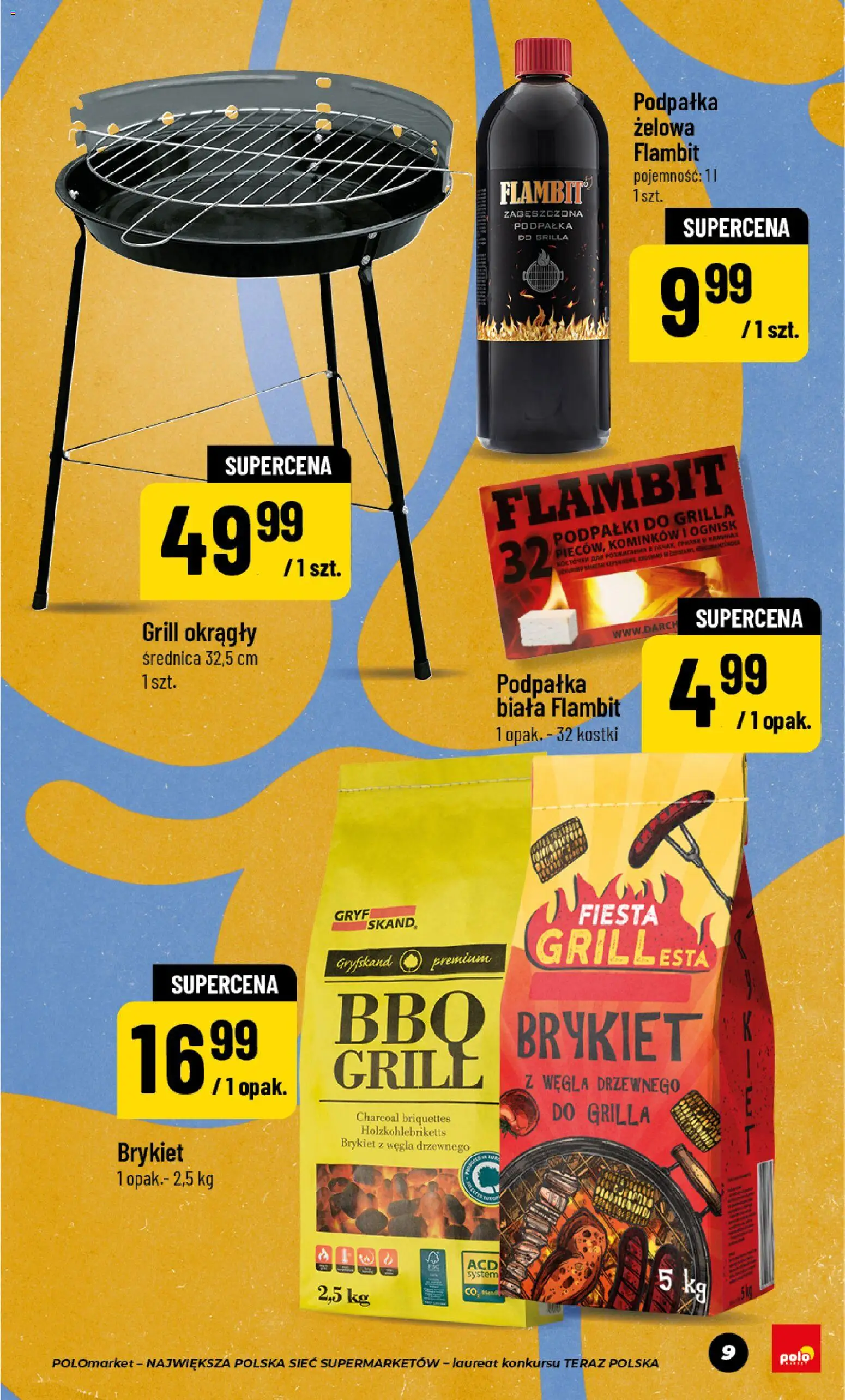 POLOmarket gazetka - Wiosna od 17.04.2026 | Strona: 9 | Produkty: Grill