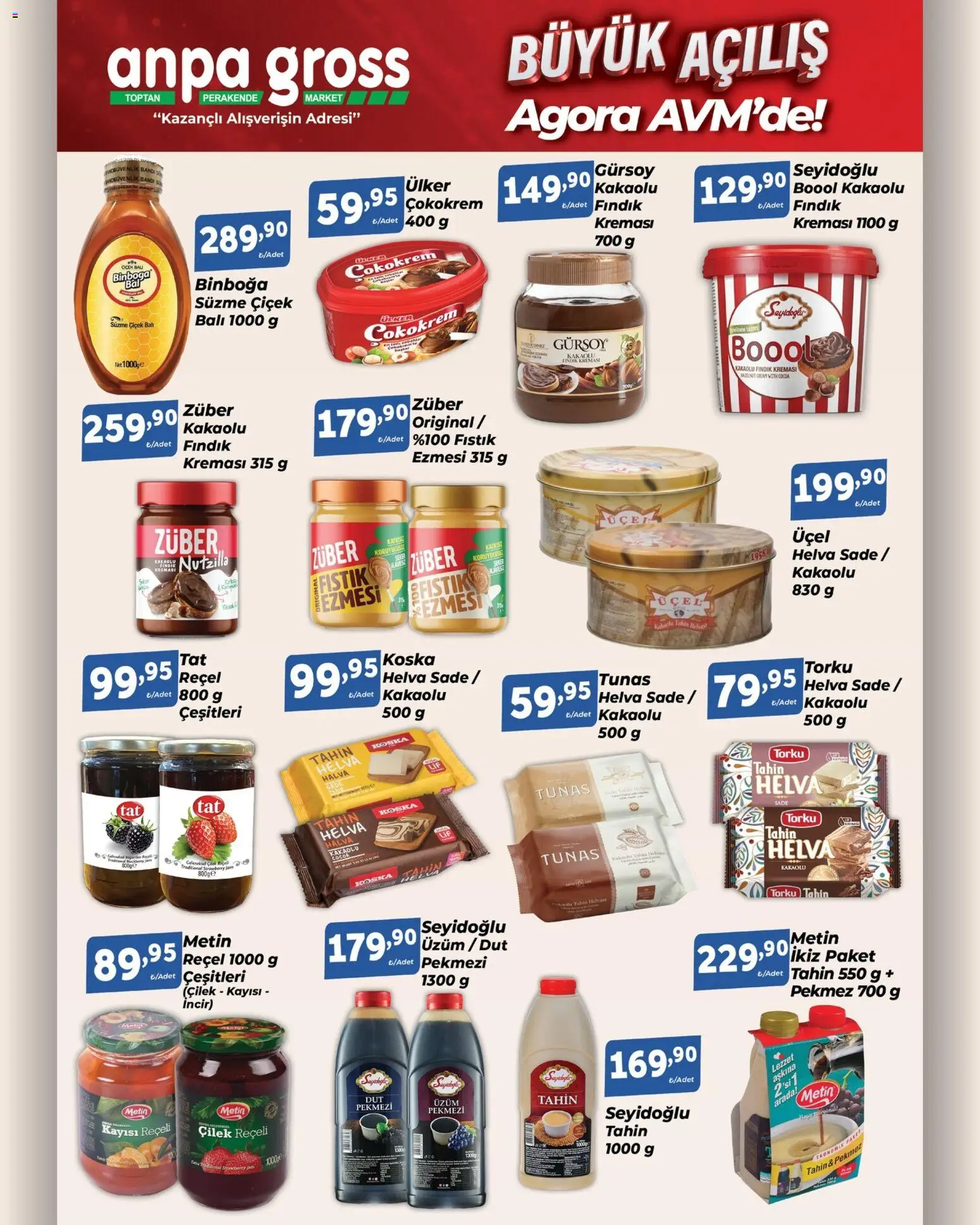Anpa Gross - Açılışa özel fırsatları kaçırma! - 24.01.2026 tarihinden itibaren geçerlidir | Sayfa: 7 | Ürünler: Fıstık, Çilek, Fındık, Kayısı