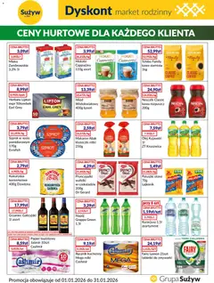Pogląd oferty "Sużyw Gazetka - Dyskont" - ważna od 01.01.2026