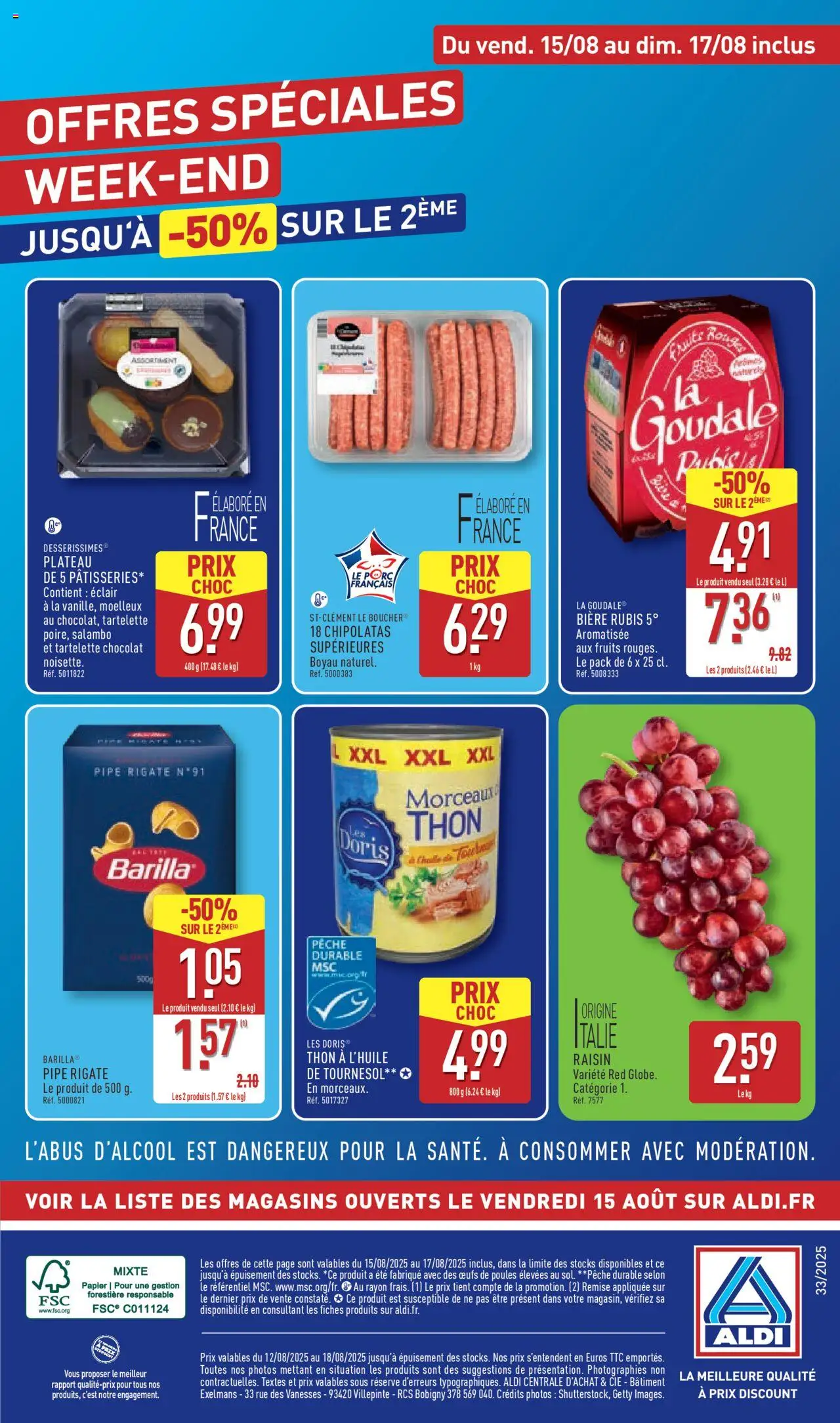 | Page: 50 | Produits: Goudale, Pêche, Thon, Œufs