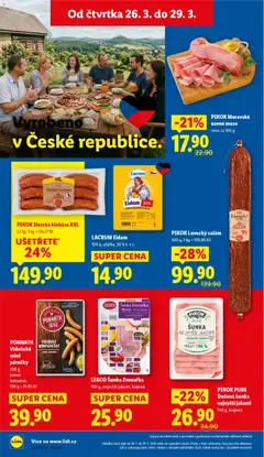 Náhled letáku PIKOK Lovecký salám, 500 g od 26.03.2026 | Strana: 18