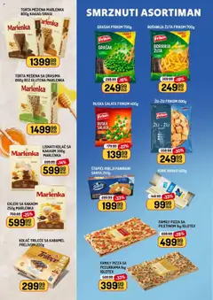 Aman katalog - pregled Aman kataloga - važi od 17.10.2025 | Strana: 4 | Proizvode: Ruska salata, Boranija, Grašak, Torta