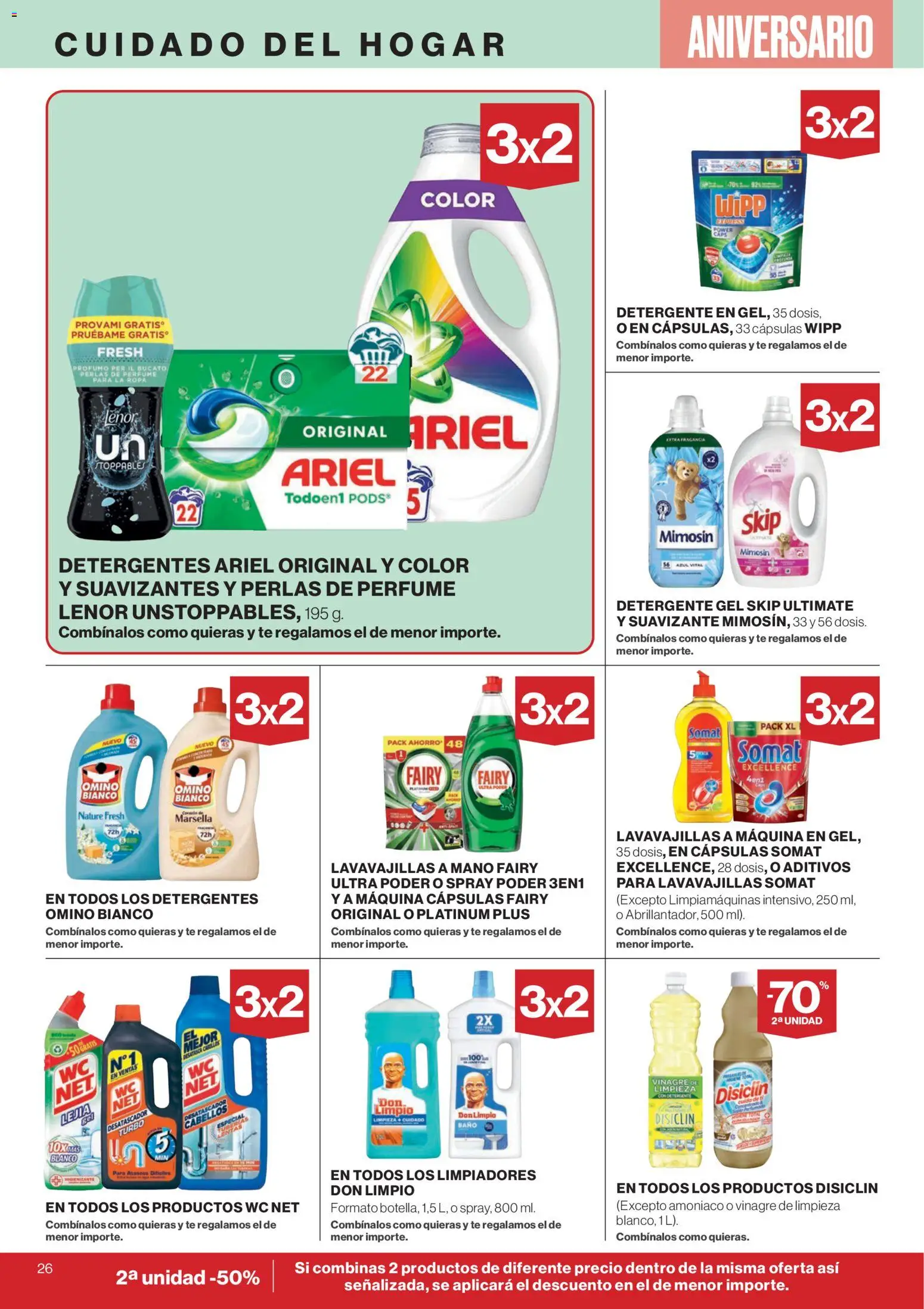 Supercor Canarias │ válido desde el 23.10.2025 | Página: 26 | Productos: Perfume, Ropa, Lavavajillas, Δεξαμενή