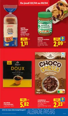 LIDL - Prévisualisation de MAÎTRE JEAN PIERRE Pain de mie sandwich grande tranche, Pain de mie sandwich grande tranche, 750 g valide à partir de 02.04.2026 | Page: 11