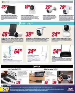 Anteprima del volantino Trony Sardegna catalogo valido a partire dal 04.12.2025 | Pagina: 40 | Prodotti: Router, Videocamera, USB, Batteria