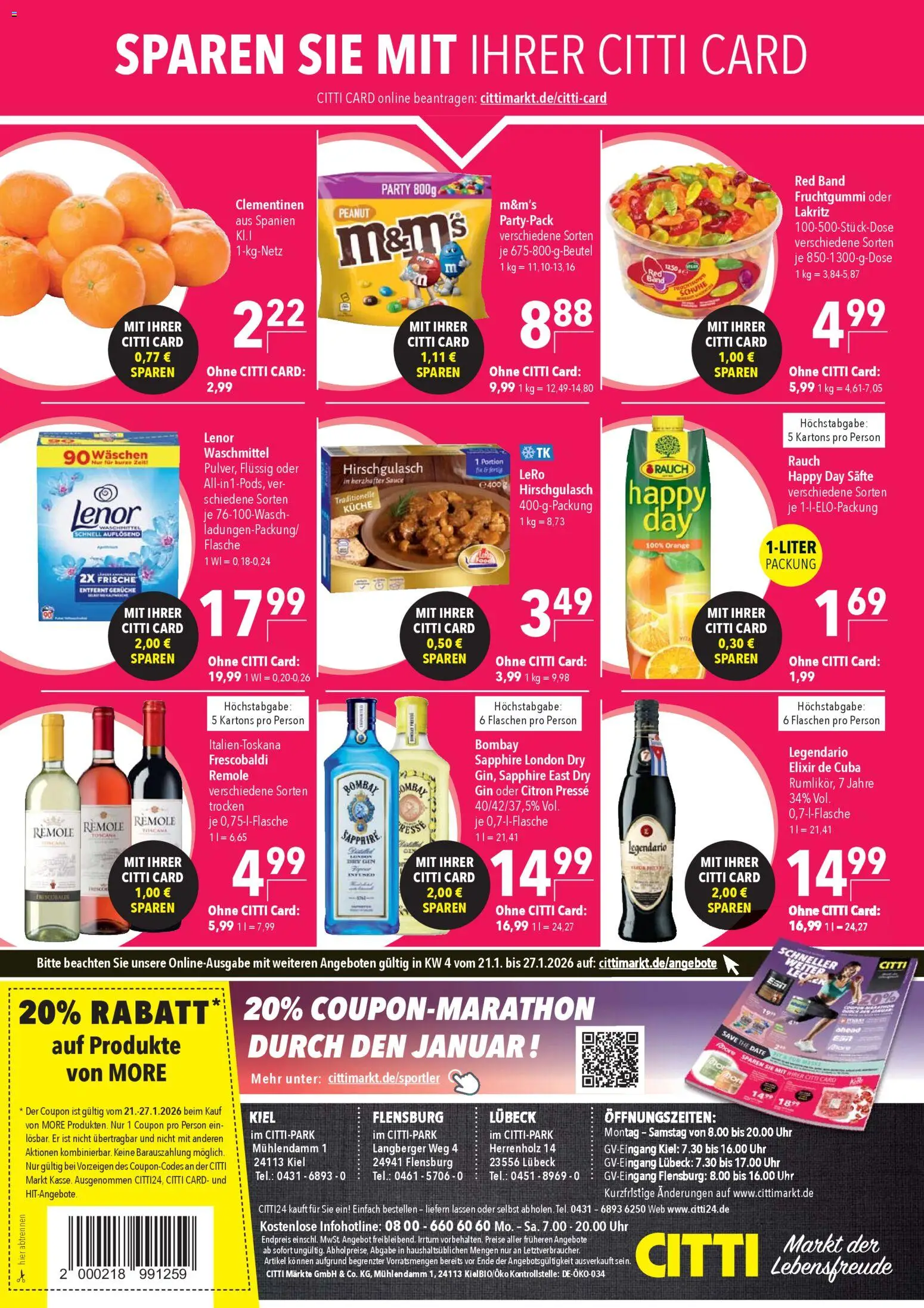 CITTI Markt Prospekt 	 – gültig ab 21.01.2026 | Seite: 18 | Produkte: Presse, Küche, Waschmittel, Uhr