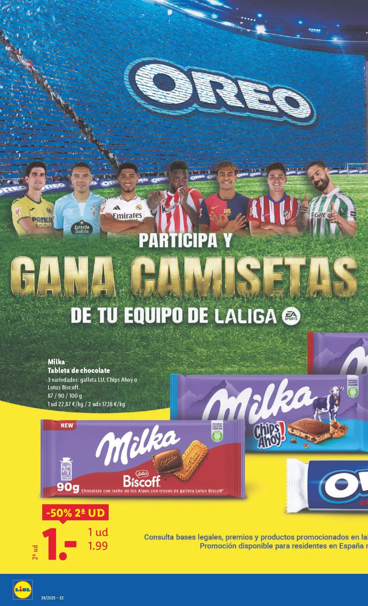 Lidl folleto │ válido desde el 22.09.2025 | Página: 36 | Productos: Leche, Chocolate, Tableta, Chocolate con leche