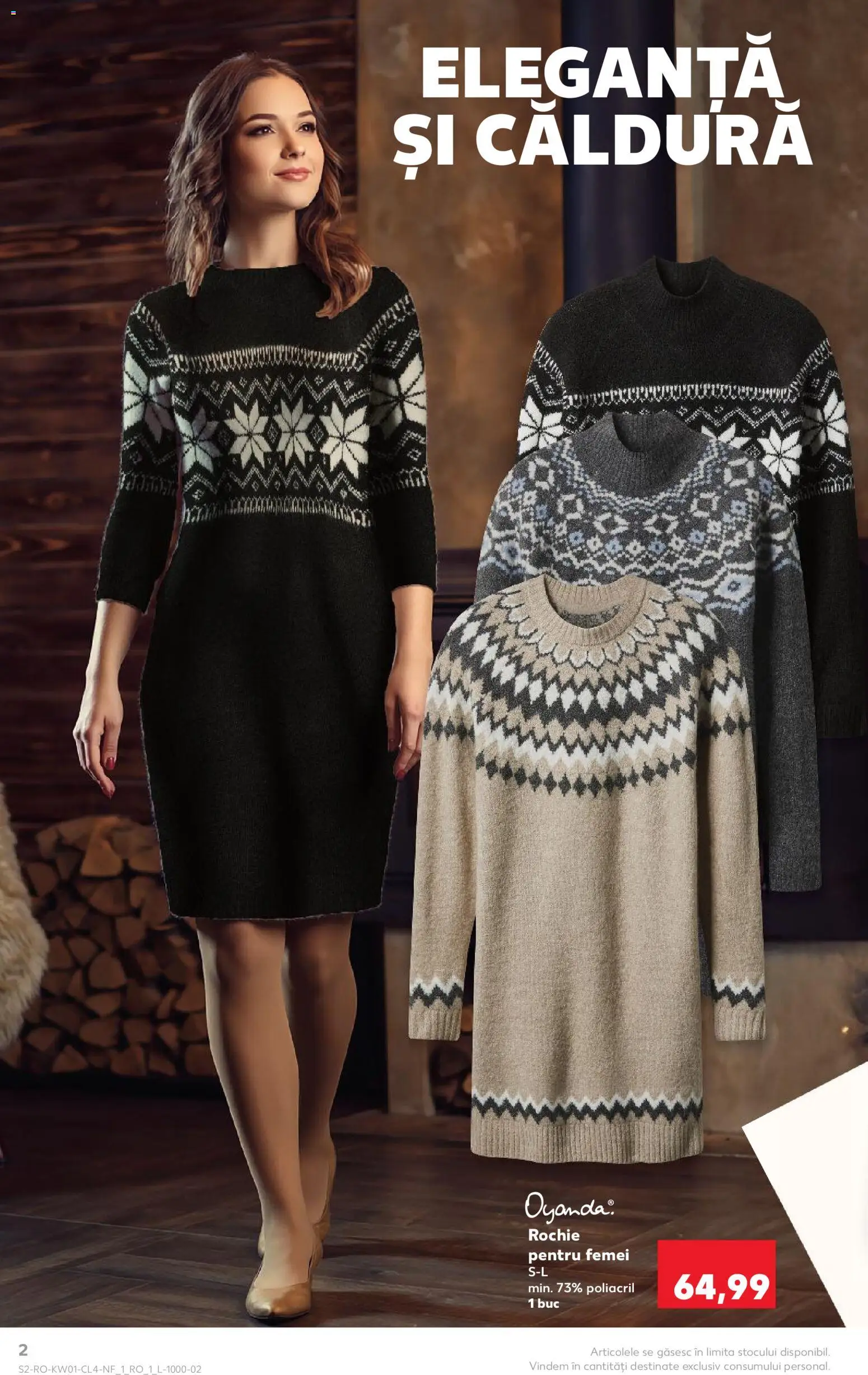 Noul catalog Kaufland – valabil de la 31.12.2025 | Pagină: 2 | Produse: Rochie