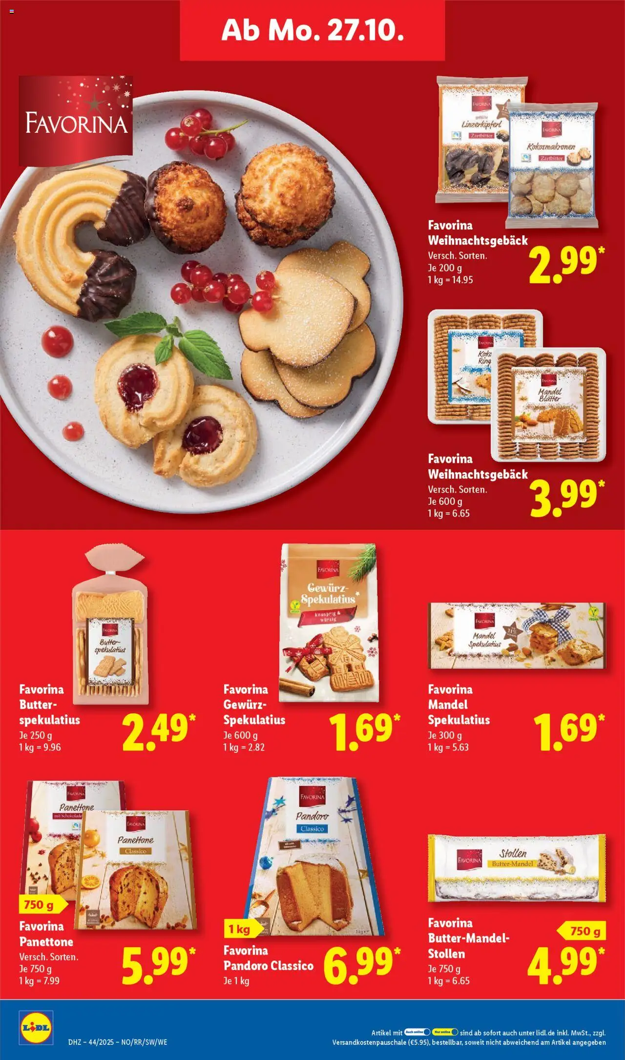 Lidl Prospekt Kornwestheim – gültig ab 27.10.2025 | Seite: 14 | Produkte: Butter, Schokolade